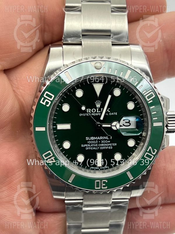 Фото 11 - Rolex Submariner 40mm 116610lv-0002 VS