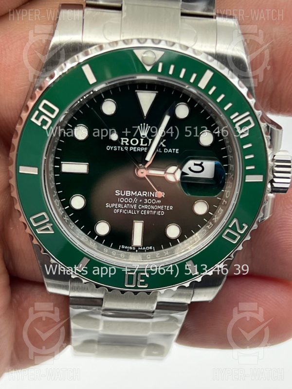 Фото 12 - Rolex Submariner 40mm 116610lv-0002 VS