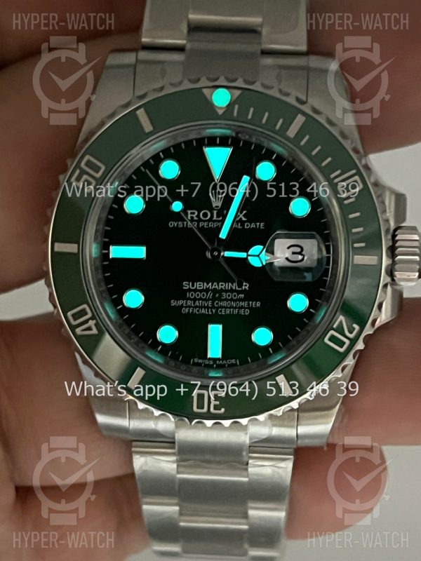 Фото 25 - Rolex Submariner 40mm 116610lv-0002 VS