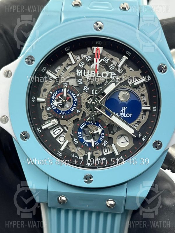 Фото 7 - Hublot Big Bang Unico 42mm Sky Blue Art 7283