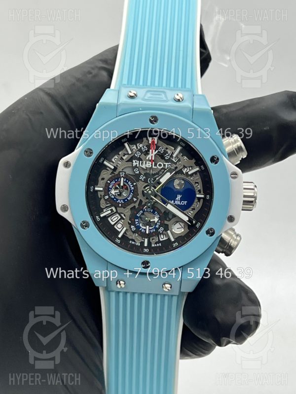 Фото 9 - Hublot Big Bang Unico 42mm Sky Blue Art 7283