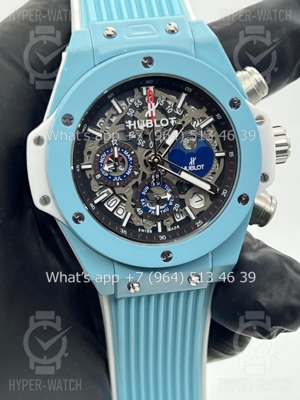 Фото 10 - Hublot Big Bang Unico 42mm Sky Blue Art 7283