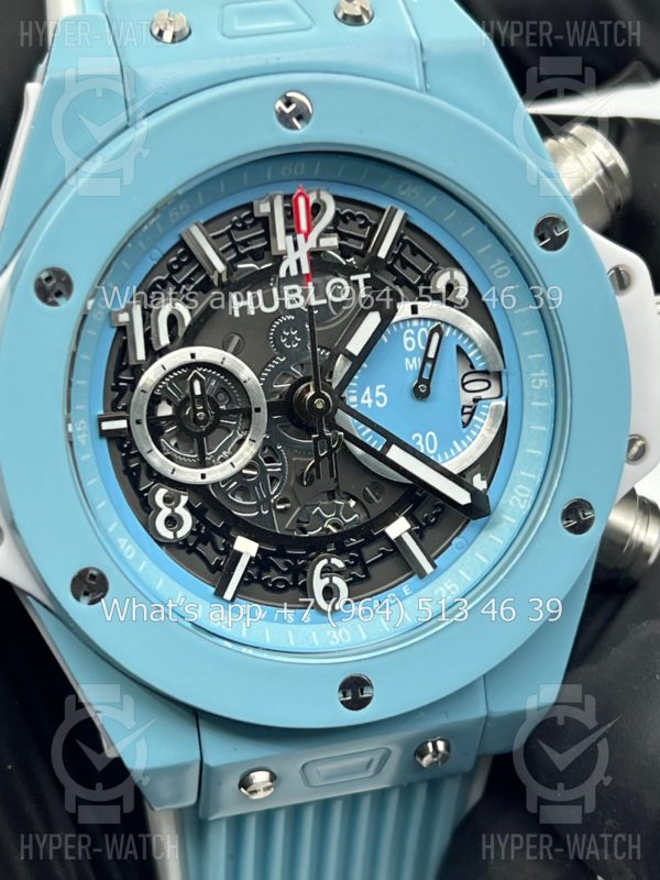 Фото 4 - Hublot Big Bang Unico 42mm Sky Blue Art 7284