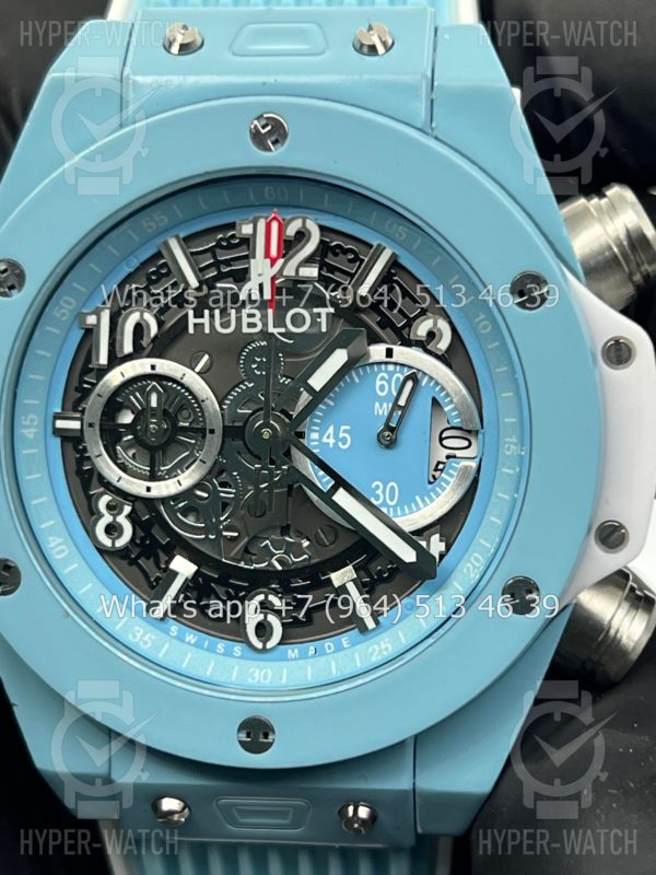 Фото 5 - Hublot Big Bang Unico 42mm Sky Blue Art 7284