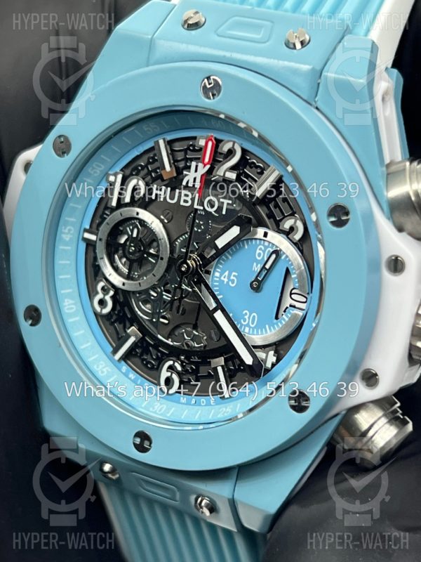 Фото 6 - Hublot Big Bang Unico 42mm Sky Blue Art 7284