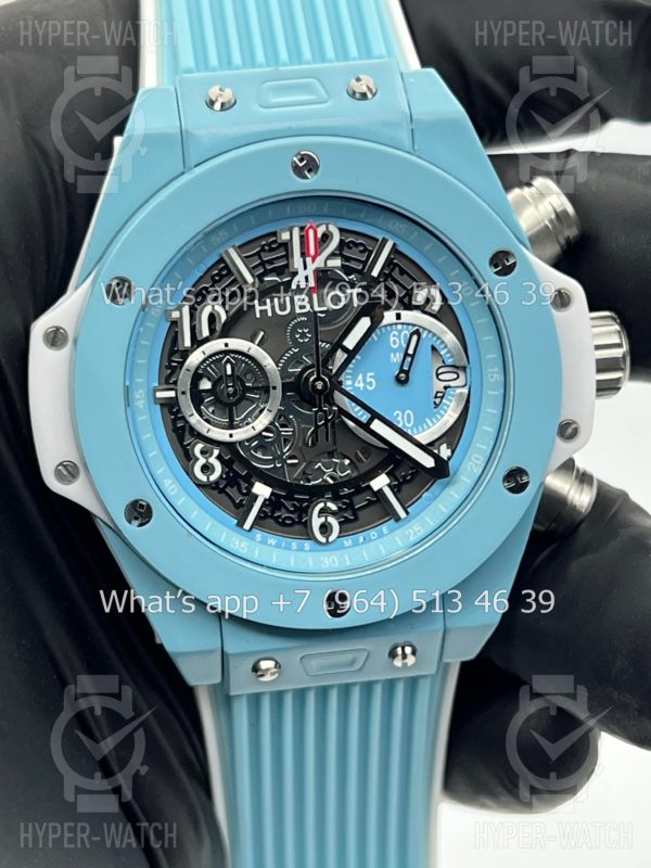 Фото 9 - Hublot Big Bang Unico 42mm Sky Blue Art 7284