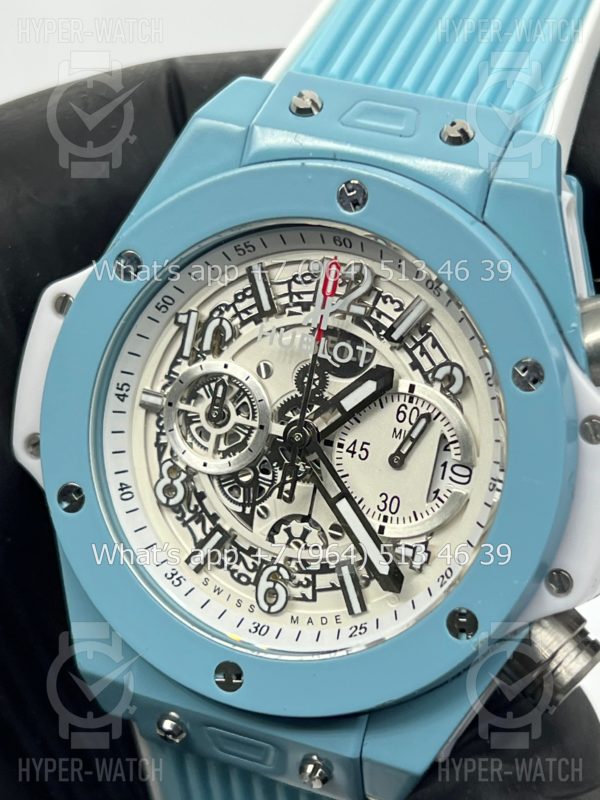 Фото 7 - Hublot Big Bang Unico 42mm Sky Blue Art 7285