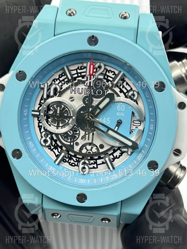 Фото 7 - Hublot Big Bang Unico 42mm Sky Blue Art 7286