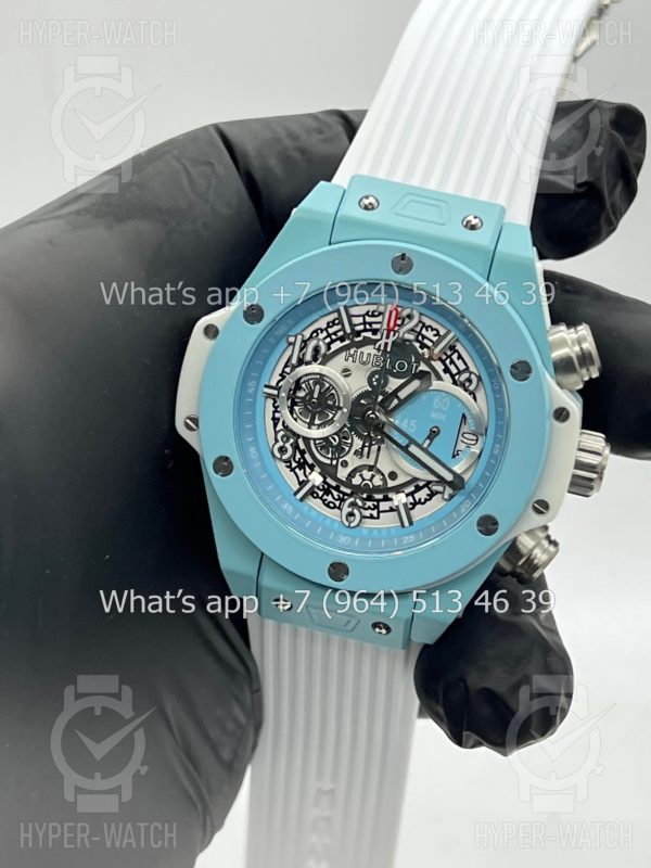 Фото 9 - Hublot Big Bang Unico 42mm Sky Blue Art 7286