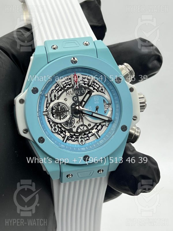 Фото 10 - Hublot Big Bang Unico 42mm Sky Blue Art 7286