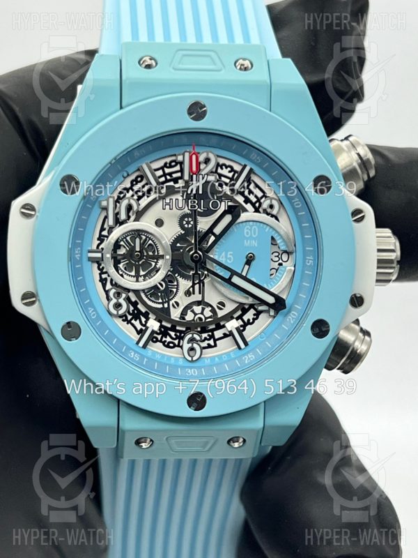 Фото 2 - Hublot Big Bang Unico 42mm Sky Blue Art 7287