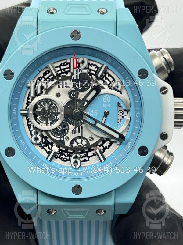 Фото 7 - Hublot Big Bang Unico 42mm Sky Blue Art 7287