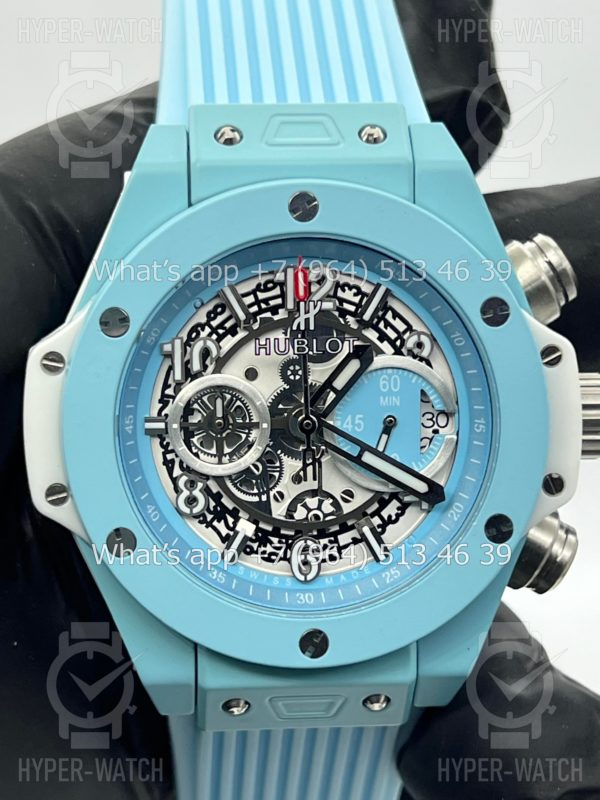 Фото 9 - Hublot Big Bang Unico 42mm Sky Blue Art 7287