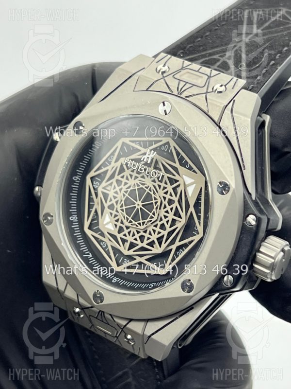 Фото 6 - Hublot Big Bang Sang Bleu Art 7267