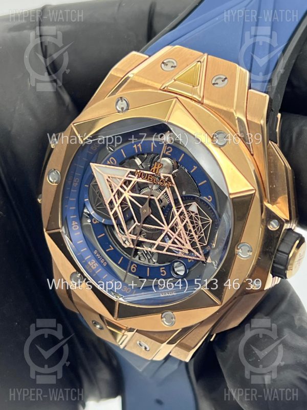 Фото 10 - Hublot Big Bang Sang Bleu II 418.OX.5108.RX.MXM20 Blue