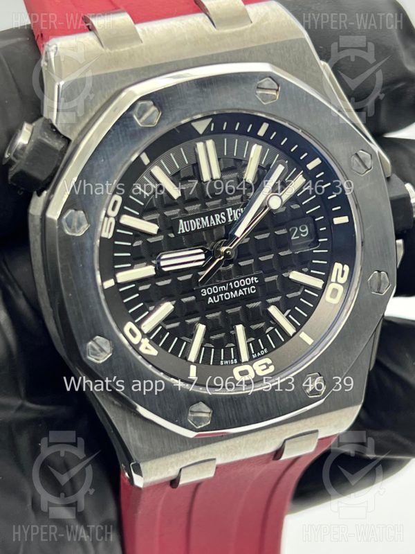 Фото 4 - Audemars Piguet Royal Oak Offshore Diver 42mm 15703ST.OO.A002CA.01 Red