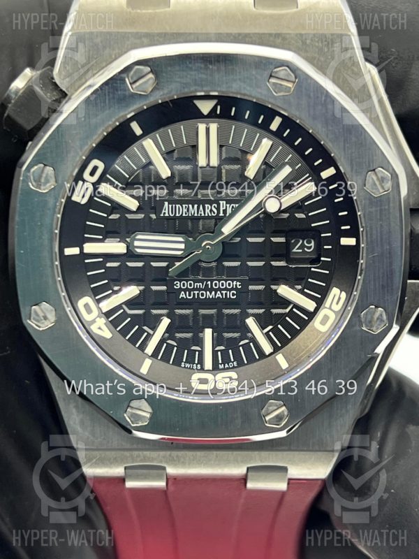 Фото 5 - Audemars Piguet Royal Oak Offshore Diver 42mm 15703ST.OO.A002CA.01 Red