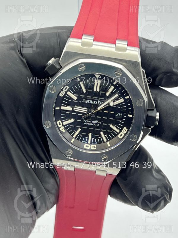 Фото 7 - Audemars Piguet Royal Oak Offshore Diver 42mm 15703ST.OO.A002CA.01 Red