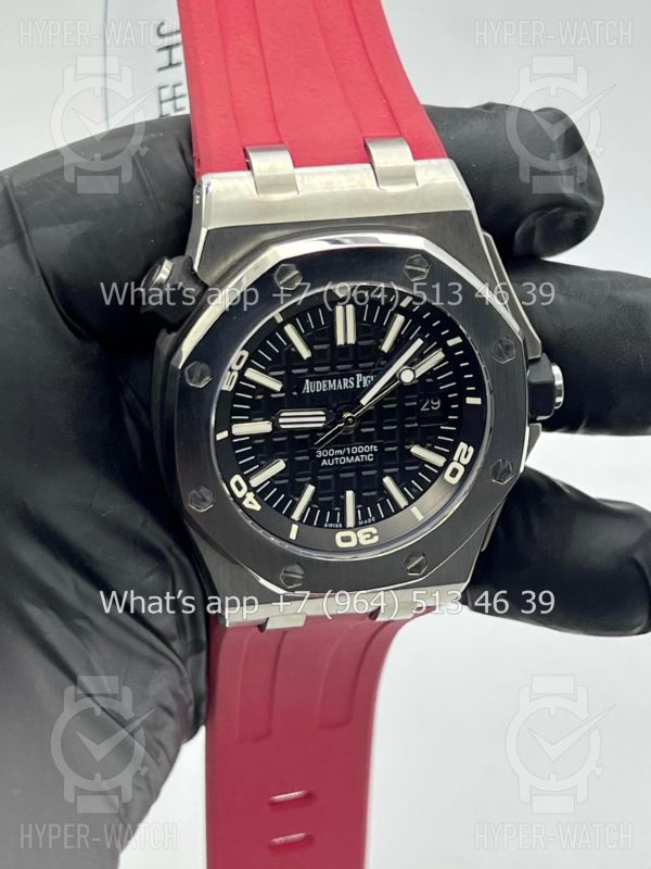 Фото 8 - Audemars Piguet Royal Oak Offshore Diver 42mm 15703ST.OO.A002CA.01 Red