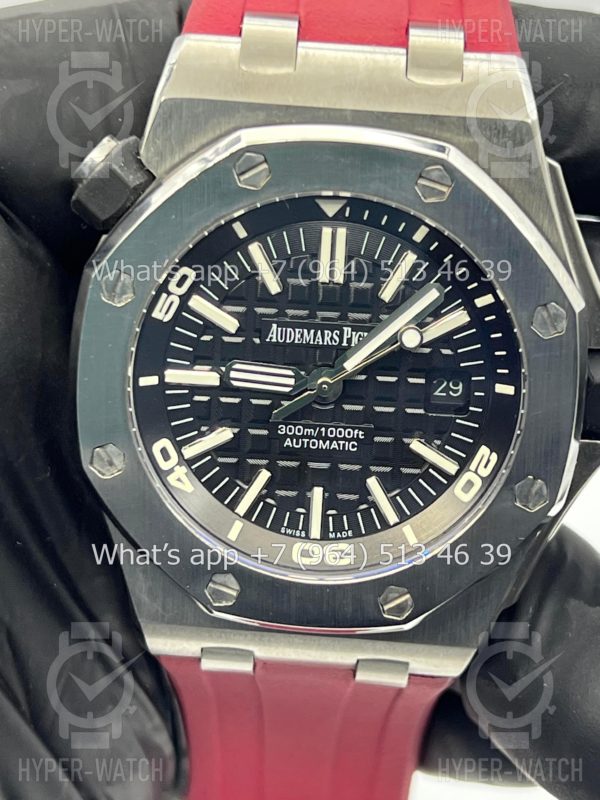 Фото 9 - Audemars Piguet Royal Oak Offshore Diver 42mm 15703ST.OO.A002CA.01 Red