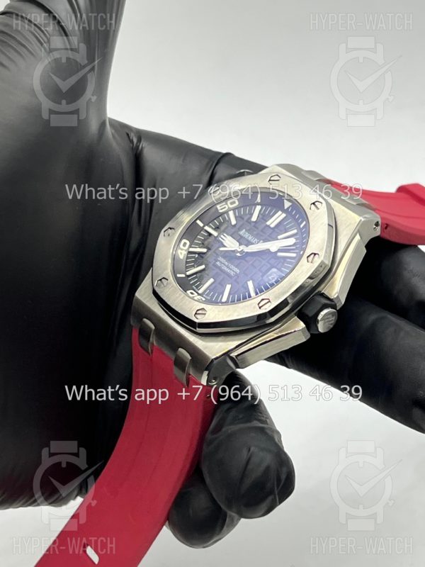 Фото 12 - Audemars Piguet Royal Oak Offshore Diver 42mm 15703ST.OO.A002CA.01 Red