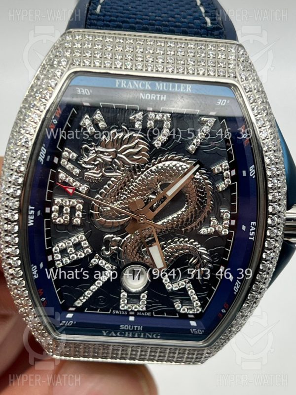 Фото 3 - Franck Muller Vanguard Dragon V 45 SC DT AC BL