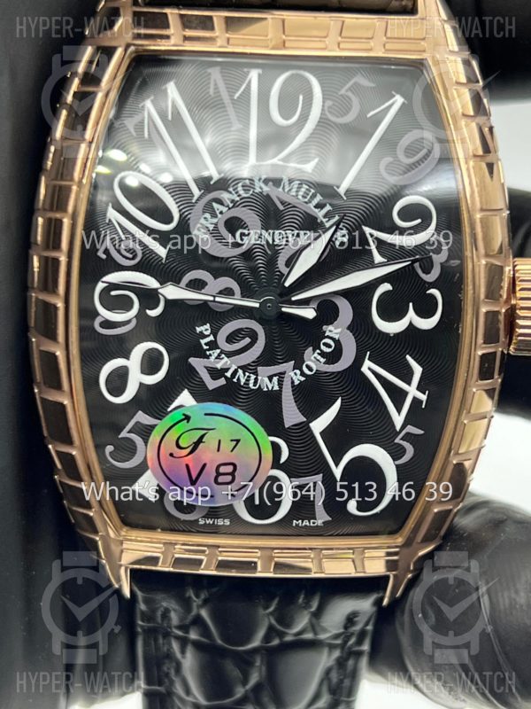 Фото 3 - Franck Muller Cintree Curvex Platinum Rotor Art 7397