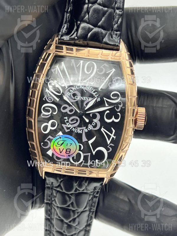 Фото 6 - Franck Muller Cintree Curvex Platinum Rotor Art 7397