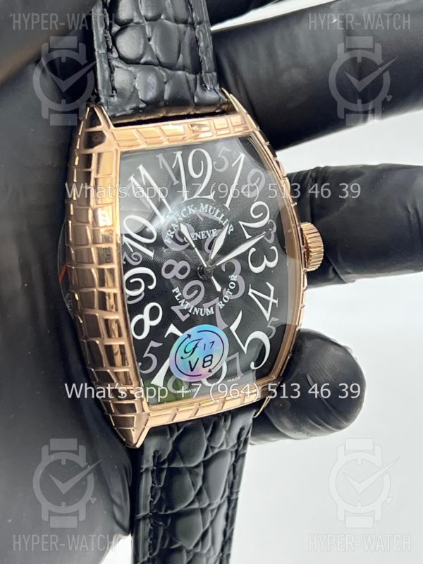 Фото 9 - Franck Muller Cintree Curvex Platinum Rotor Art 7397