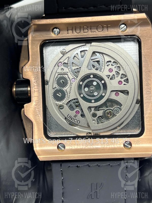 Фото 20 - Hublot Square Bang Unico 42mm Rainbow Art 7393