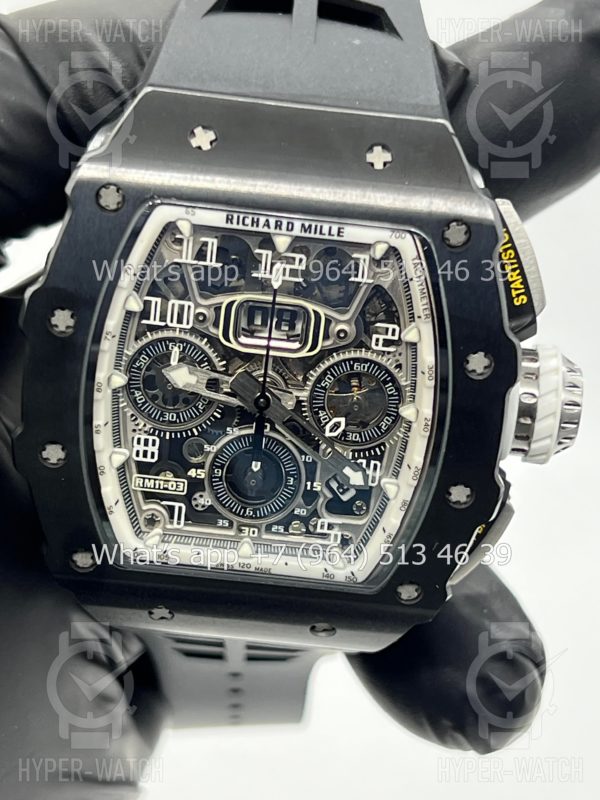 Фото 2 - Richard Mille RM 011-03 Black Ceramic