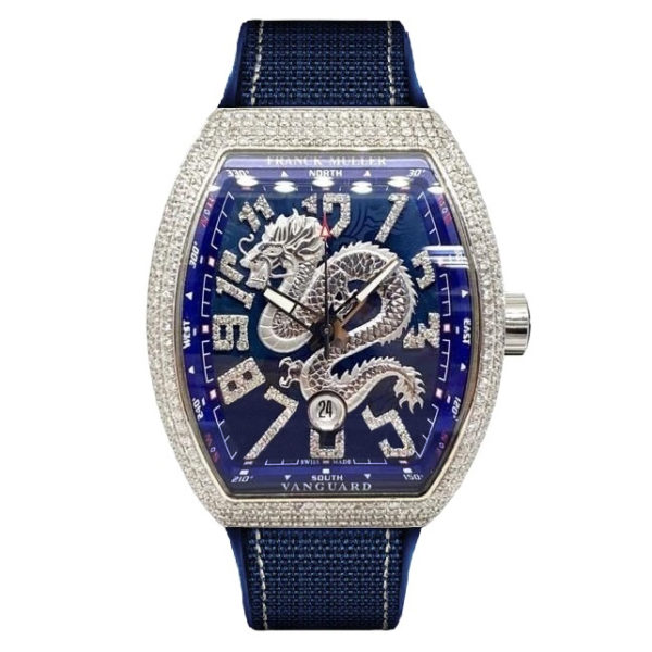 Фото 1 - Franck Muller Vanguard Dragon V 45 SC DT AC BL