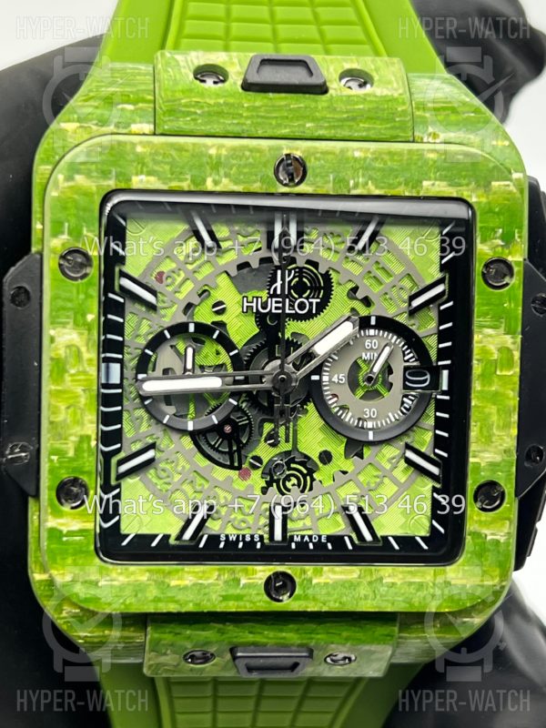 Фото 9 - Hublot Square Bang Unico 42mm Art 7455