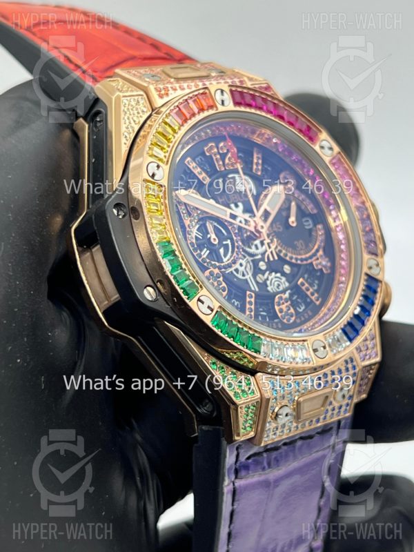 Фото 8 - Hublot Big Bang Unico 42mm Rainbow Art 7457