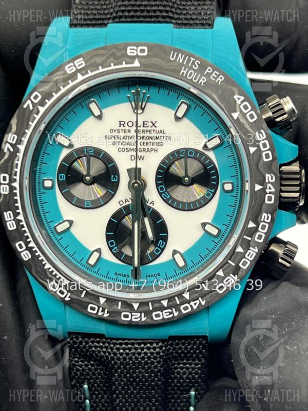 Фото 5 - Rolex Cosmograph Daytona Carbon DIW Blue Carbon