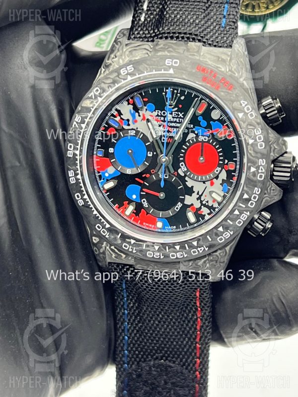 Фото 4 - Rolex Cosmograph Daytona Carbon DIW Red Blue