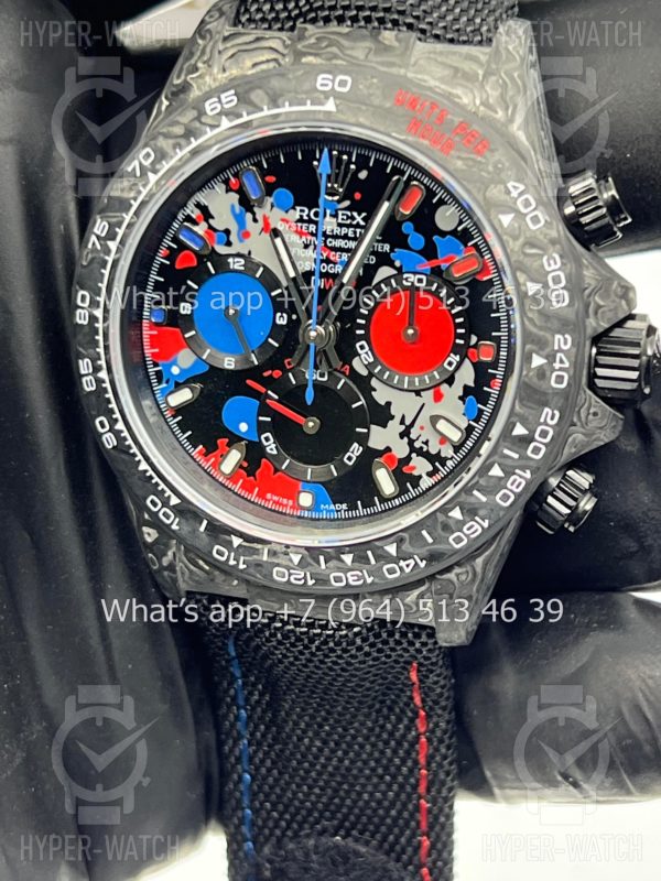 Фото 5 - Rolex Cosmograph Daytona Carbon DIW Red Blue