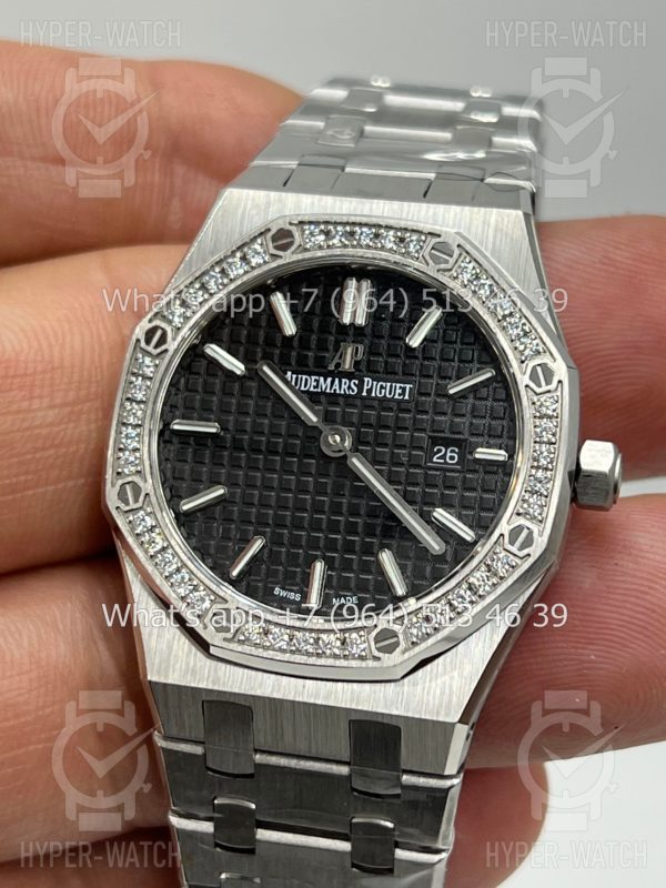 Фото 7 - Audemars Piguet Royal Oak 33mm 67651ST.ZZ.D002CR.01 Diamond