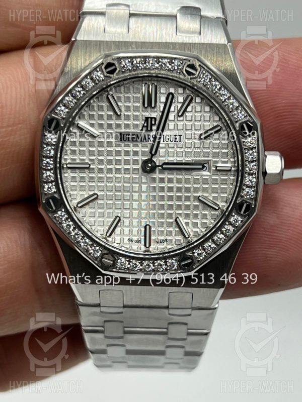 Фото 2 - Audemars Piguet Royal Oak 33mm 67651ST.ZZ.1261ST.01 Diamond