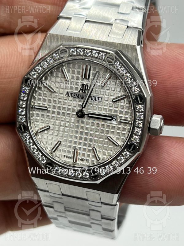 Фото 3 - Audemars Piguet Royal Oak 33mm 67651ST.ZZ.1261ST.01 Diamond