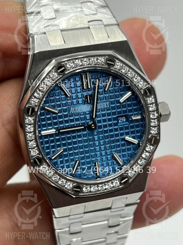 Фото 5 - Audemars Piguet Royal Oak 33mm 67651IP.ZZ.1261IP.01 Diamond