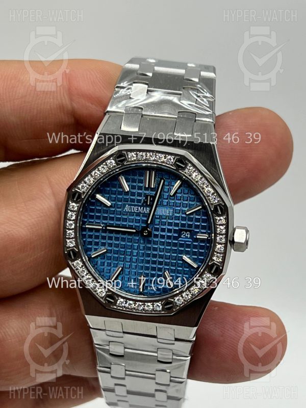 Фото 7 - Audemars Piguet Royal Oak 33mm 67651IP.ZZ.1261IP.01 Diamond