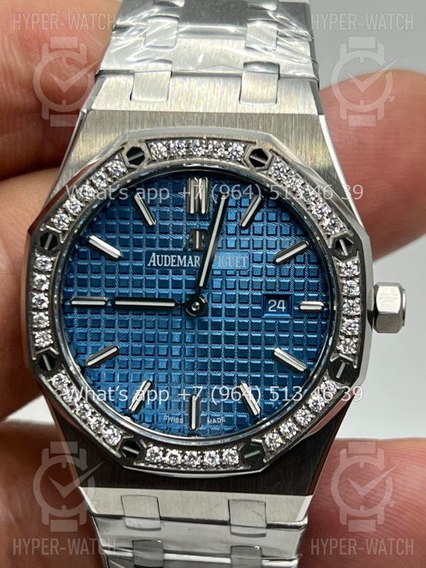 Фото 8 - Audemars Piguet Royal Oak 33mm 67651IP.ZZ.1261IP.01 Diamond