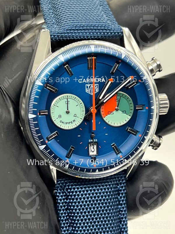 Фото 8 - Tag Heuer Carrera 39mm Skipper Art 7528