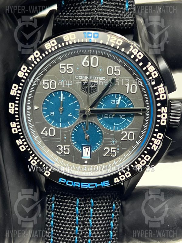 Фото 2 - TAG Heuer Carrera 45mm Porsche Connected Art 7530