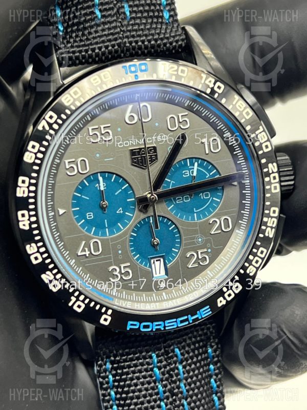 Фото 6 - TAG Heuer Carrera 45mm Porsche Connected Art 7530