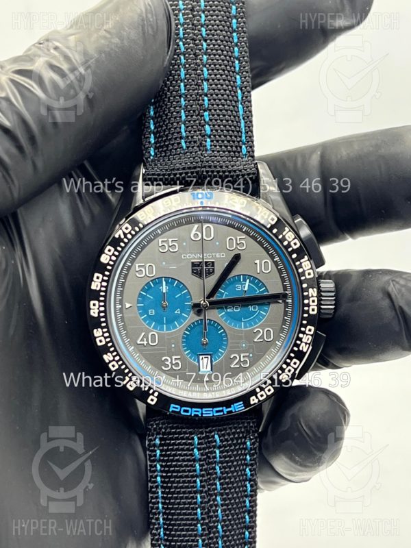 Фото 7 - TAG Heuer Carrera 45mm Porsche Connected Art 7530