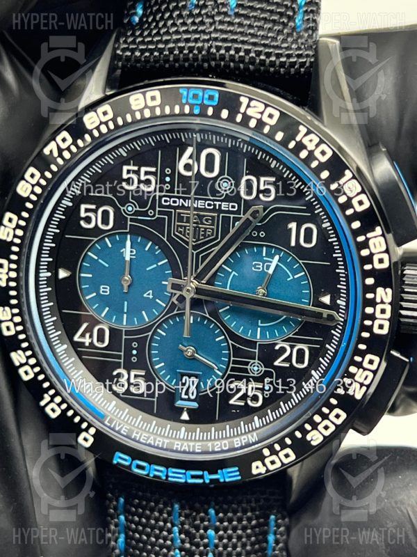 Фото 4 - TAG Heuer Carrera 45mm Porsche Connected Art 7531