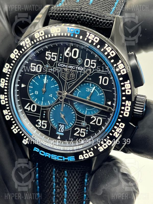 Фото 8 - TAG Heuer Carrera 45mm Porsche Connected Art 7531