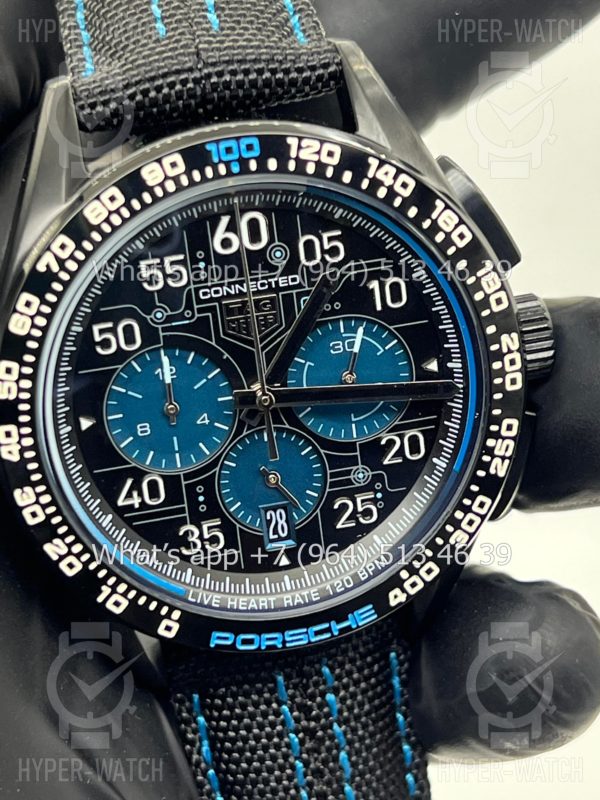 Фото 9 - TAG Heuer Carrera 45mm Porsche Connected Art 7531